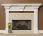 Fireplace Plaster Mantels