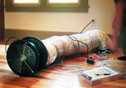 Duct Blaster Test