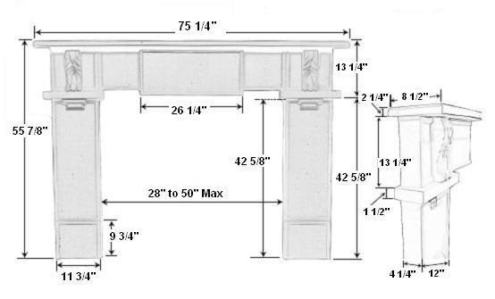 Santa Fe Plaster Mantel