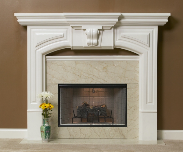 Piedmont A Plaster Mantel