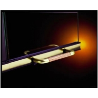 Lennox - 12M11 43ABF-BB Merit Series - Alluminum Bi-Fold Doors - Brass - with door track kit