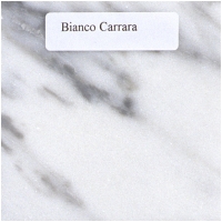 Bianco Carrara Hearth Size 1