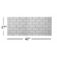 Generic Size 1 Brick - 1" thickness (42" wide x 27" tall maximum)