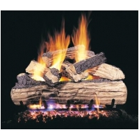 Peterson 18" Split Oak Designer Plus complete log set with G45 burner for Propane