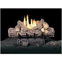 Peterson - VOG8-16R - 16" Valley Oak VF Log Set with G8 burner, natural, manual control, 9,500 BTU