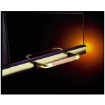 Lennox - 12M11 43ABF-BB Merit Series - Alluminum Bi-Fold Doors - Brass - with door track kit