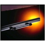 Lennox - 12M20 38LBF - Solid Ribbed Doors - Black - with door track kit