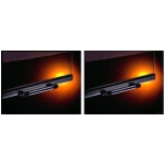 Lennox - 12M23 & 12M23 - Solid Ribbed Doors (Set) - Black