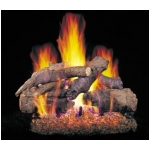 Peterson 18" Charred American Oak complete log set with G45 burner for Propane