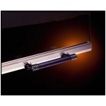 Lennox - H0329 43LBFOD-BS - Solid Ribbed Doors - Brushed Stainless
