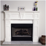 Hampton 42 Tall Plaster Mantel