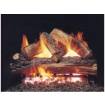 Peterson 24" Split Oak complete log set with G45 burner & Safety Pilot Kit - Natural
