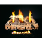 Peterson - SG9-20 - 20" Split Oak VF Log Set with G9 burner, natural, manual control