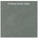 Polished Green Slate Hearth Only