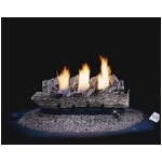 UVLX24RP 24" LP Ventless Gas Log Set - Millivolt Control - 6 logs