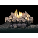 Peterson - VOG8-20 - 20" Valley Oak VF Log Set with G8 burner, natural, manual control, 20,000 BTU