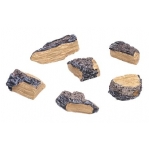 WCH-6 - Charred Wood Chips - 6 each